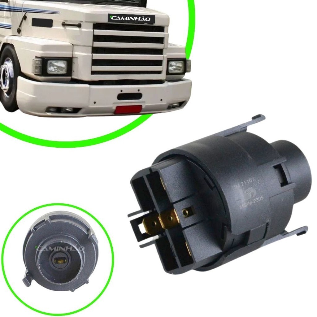 Comutador Miolo Ignição Scania 112 / 142 - 1981 a 1990 (537326X)