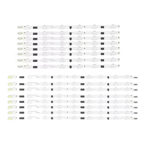 Barra de Led TV Compatível com UN46F5200, UN46F5500, UN46F6100, UN46F6400 - Kit 16 Barras