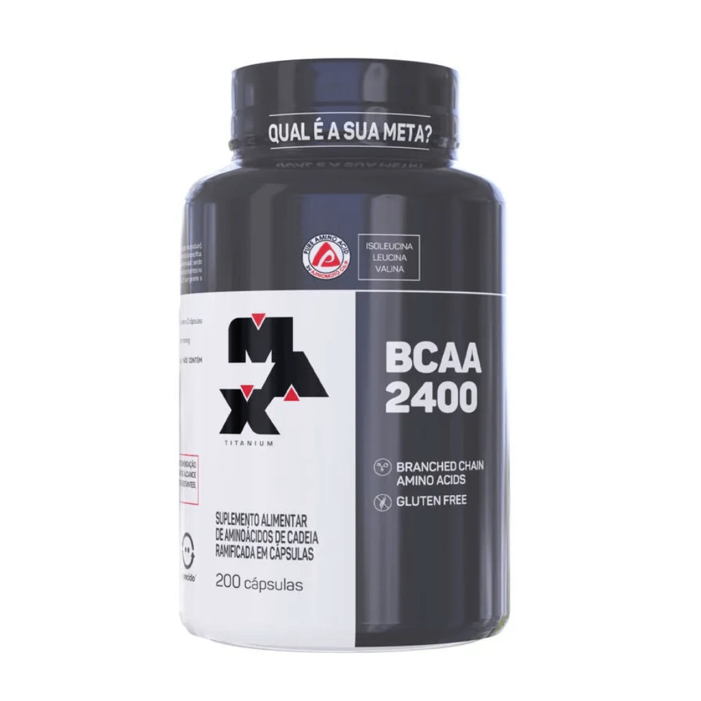 Bcaa 2400 Max Titanium - 200 Caps