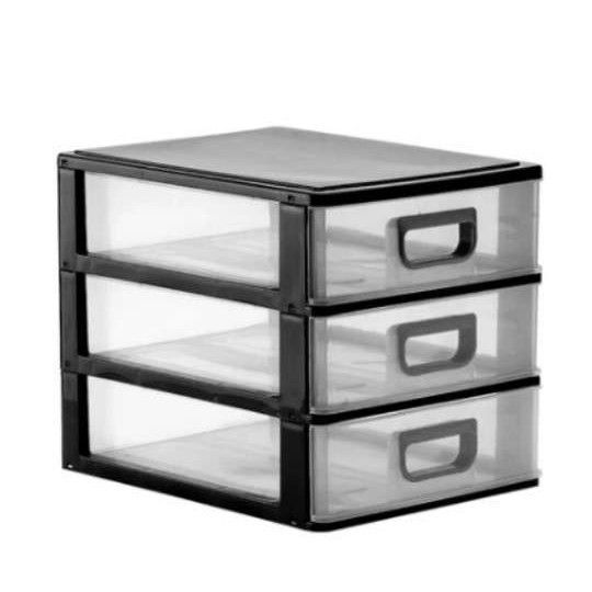 Micro Gaveteiro Organizador Monte Libano 3 Gavetas