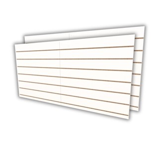 Painel canaletado 90x180 Branco mdf canaletado E-nichos em Oferta na Shopee