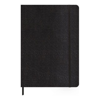 Caderneta capa dura sem pauta 1/8 Fitto 80 folhas Cambridge Preto Tilibra