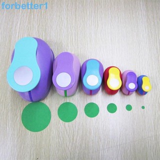 FORBETTER Perfurador Circular Para Papel De Bricolagem Kid Toy Paper Embossing Sharper Children 9/16/25mm Punches Maker em Oferta na Shopee