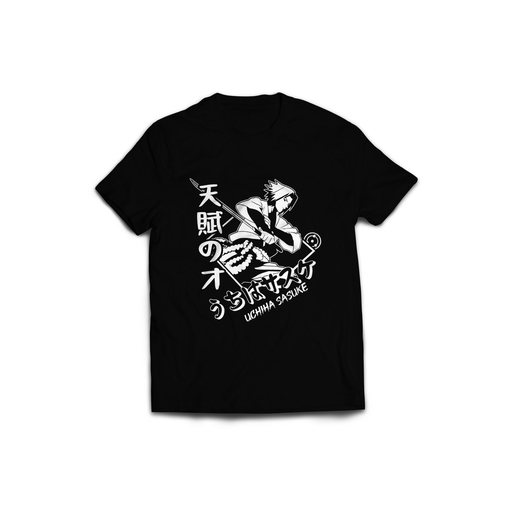 Camisa Mangá Naruto Sasuke Camiseta Masculina Feminina Anime