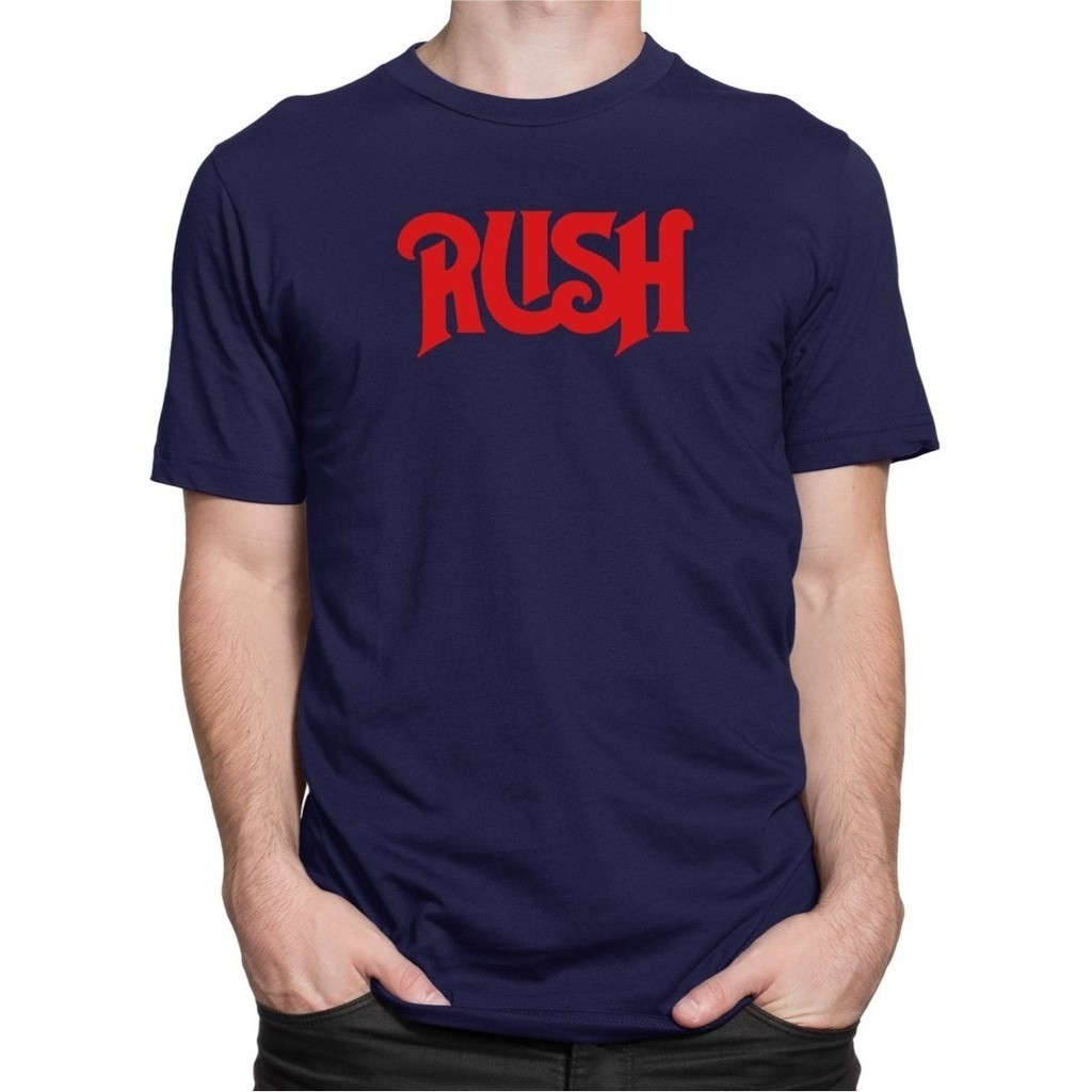 Camiseta Camisa Rush Banda Rock Heavy Metal Estampa Relevo