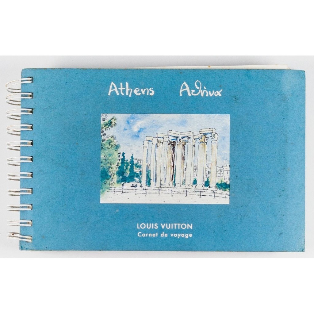 Livro Carnet de Voyage Athens Louis Vuitton