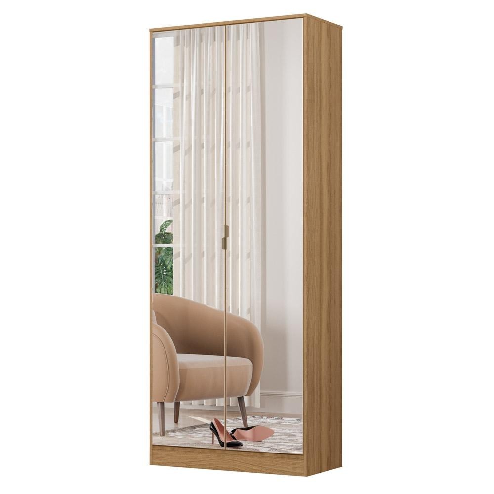 Sapateira 2 Portas Com Espelho 1 Gaveta Grife D02 Amendola Touch - Mpozenato em Oferta na Shopee