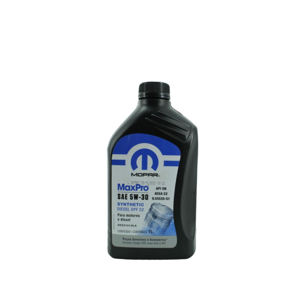 Óleo de Motor Mopar 5w30 Diesel em Oferta na Shopee