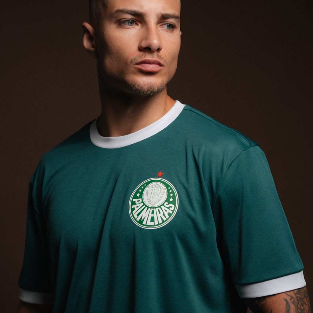 Camisa Palmeiras Torcedor Dry Esportivo 1914 Masculina Oficial