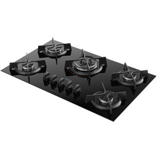 Cooktop Dako Supreme 5 Bocas Com Tripla Chama Preto