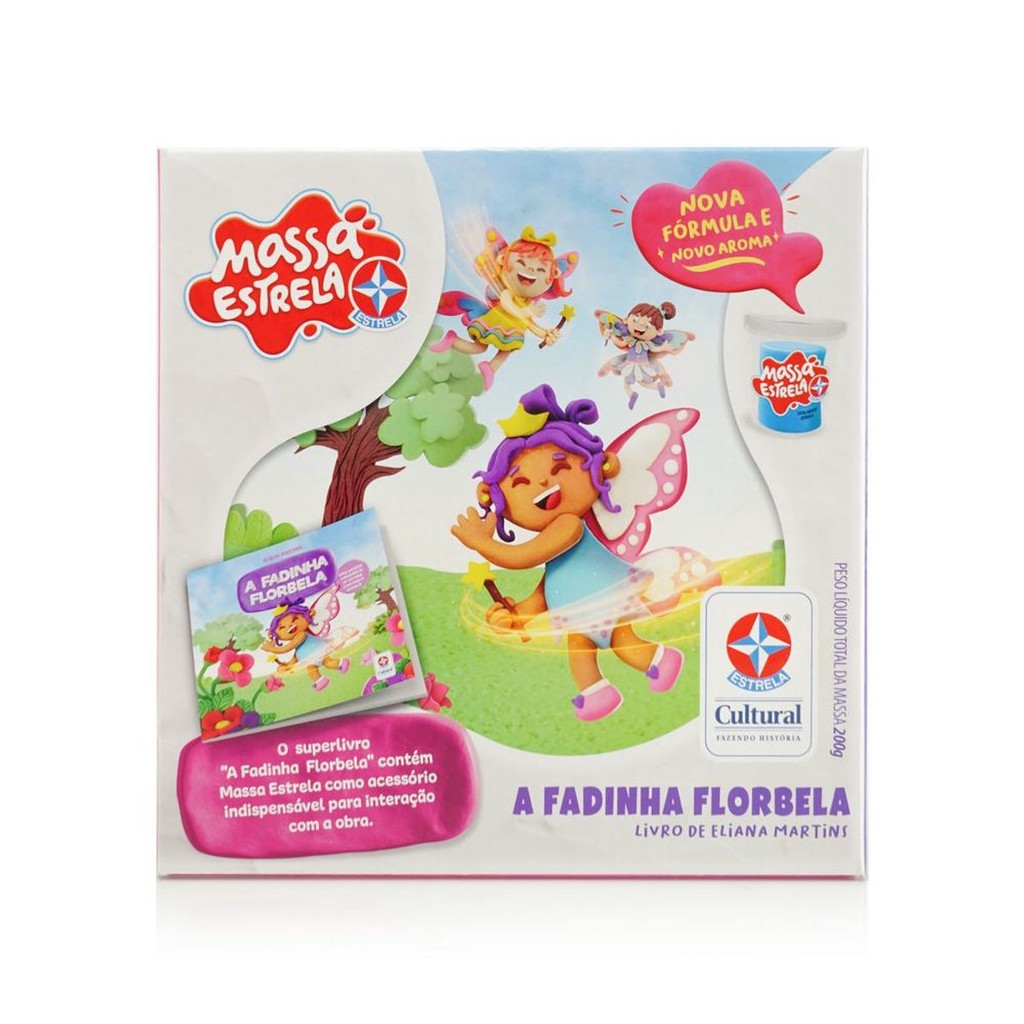 Livro A Fadinha Florbela com Massa - Brinquedos Estrela em Oferta na Shopee