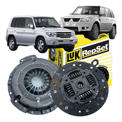 Kit Embreagem Luk Pajero 2002 2003 2004 2005 2006 2007 2008 2009 2010 2011 2012 2013 2014 2015