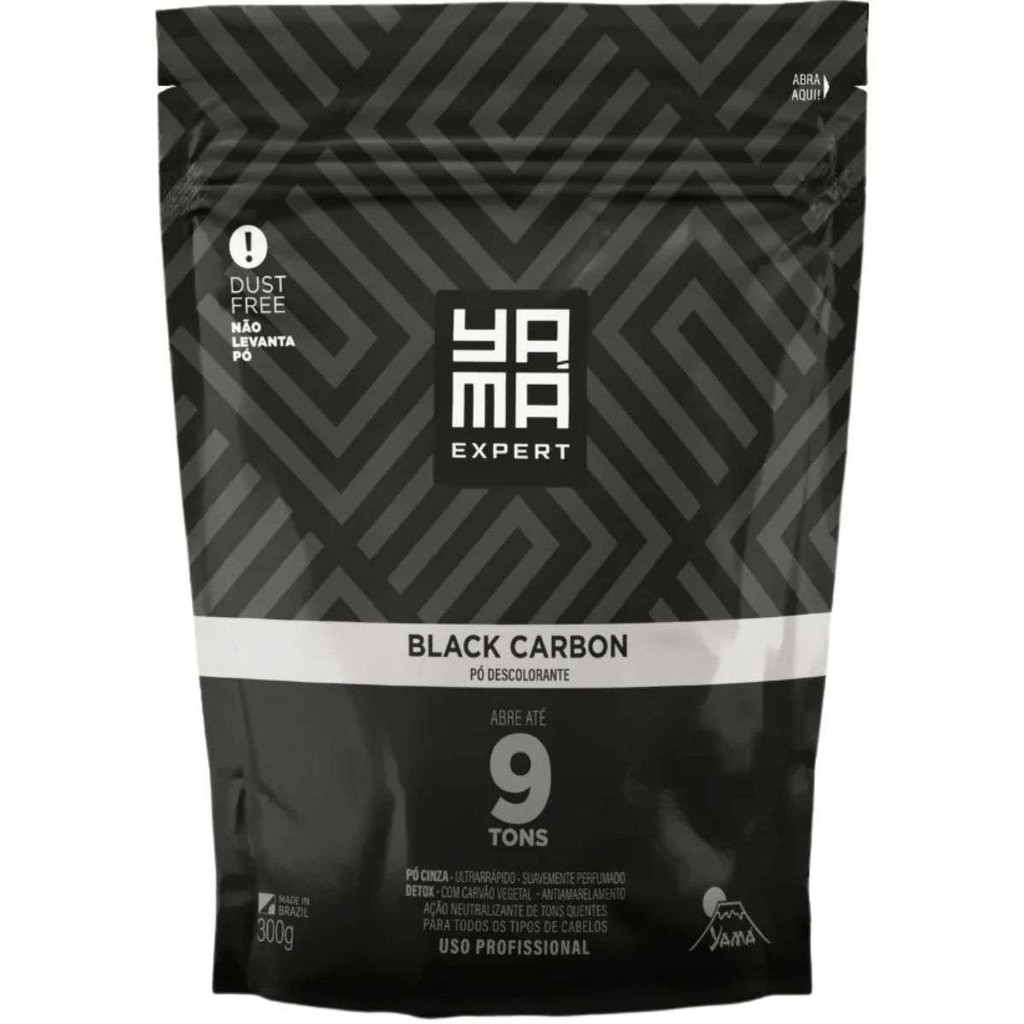 Po Descolorante Yama Black Carbon 9 Tons Refil 300g