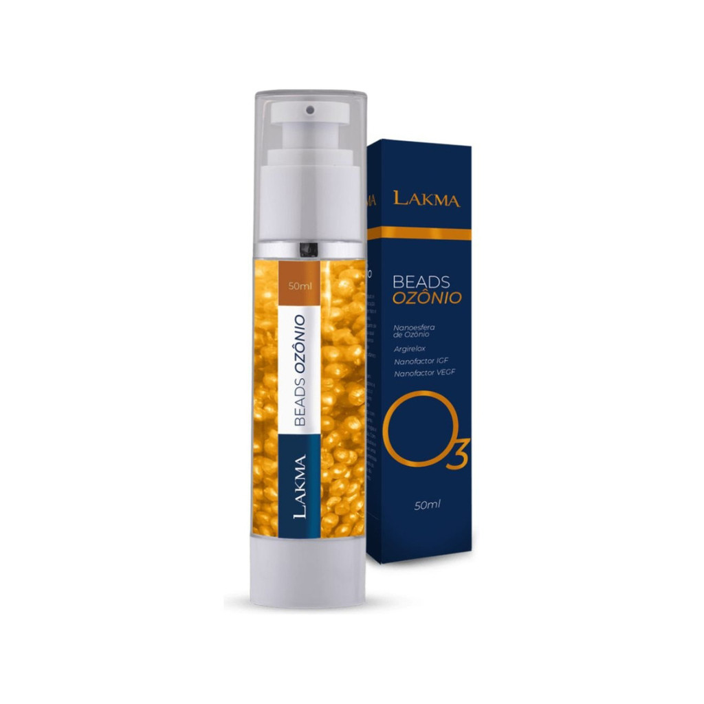 Sérum Facial Beads Ozônio 40g Tratamento Facial Rejuvenescedor Lakma