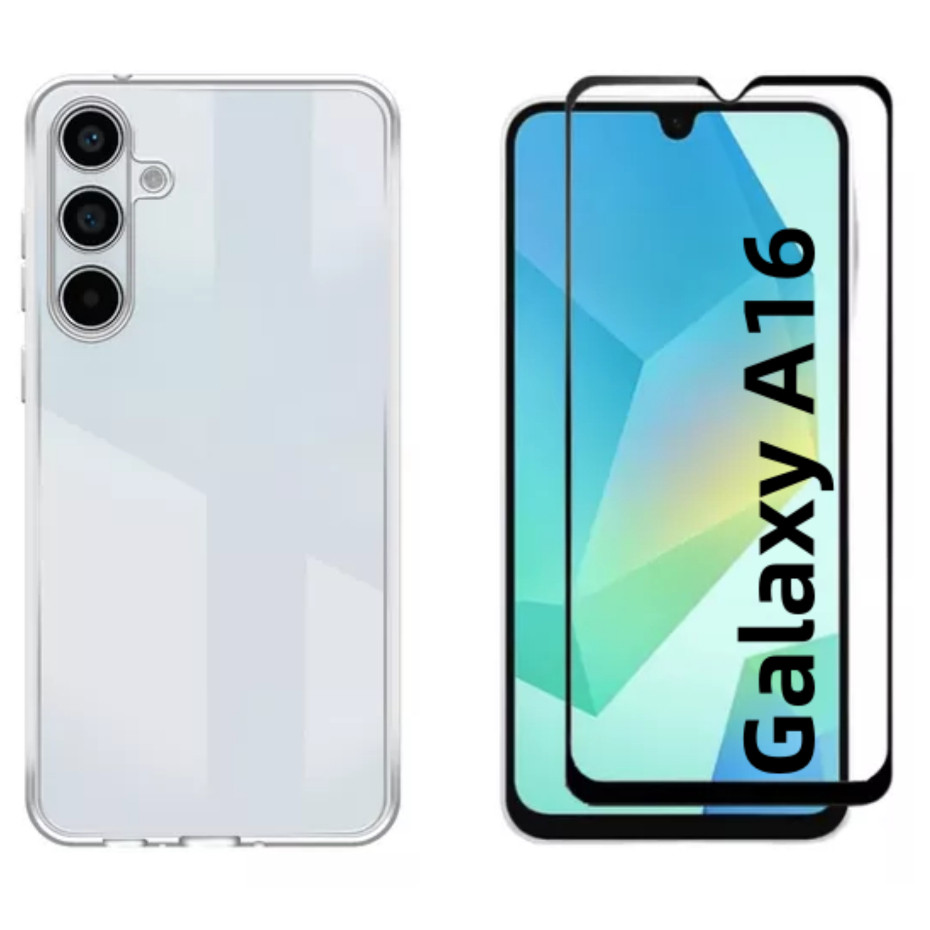 Capa Case Capinha Para Galaxy A16 + Película 3D Vidro Temperado em Oferta na Shopee