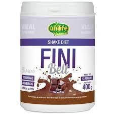 Shake Diet C/ Colágeno Fini Belt 400g Chocolate - Unilife
