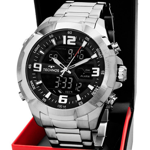 Relógio Technos Masculino Ts Digitech BJK606AB/1P