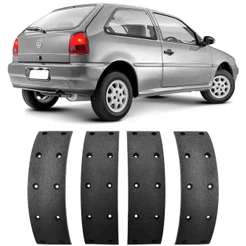 Lona Freio Gol G2 Santana 1.8 8v 84 A 2006 Traseira Frasle