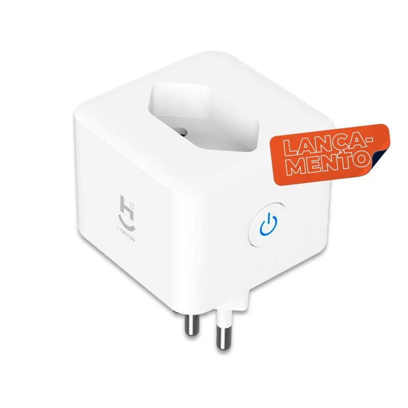 Adaptador de Tomada Inteligente Wi-Fi 10A HITM10A - Geonav