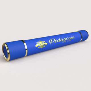 Canudo de formatura Graduação Pedagogia Azul em Oferta na Shopee