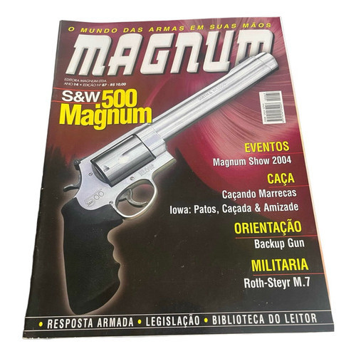 Revista Magnum Antiga Ano 14 Edição N.87 Cod. A 428