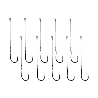 Anzol Encastoado Chinu Black c/10 - Top Fishing em Oferta na Shopee