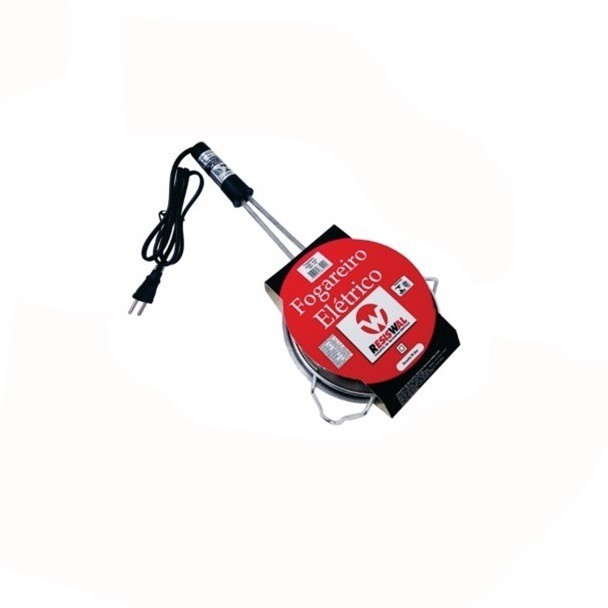 Fogao Fogareiro Eletrico 800W/127V 01 Boca Resiswal Camping