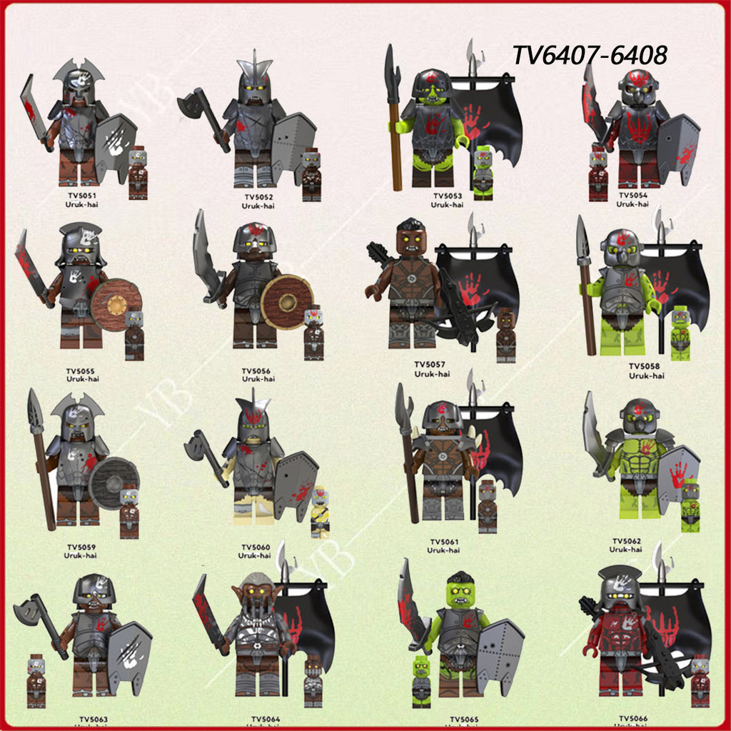 Quebra-Cabeça Blocos De Construção Brinquedos Figuras Montadas Modelo Presentes De Ação De Graças em Oferta na Shopee