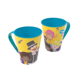 Caneca de Plástico 360 ml Mundo Bita Plasútil