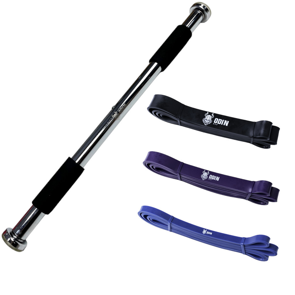 Barra para Porta Cromada Super Band 3 Intensidades Odin Fit em Oferta na Shopee