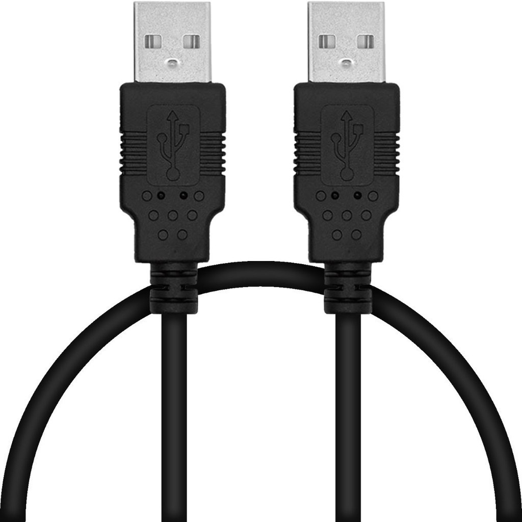 Cabo Extensor Conector Usb Macho X Usb Macho Tipo A Adaptador Extensão 1 Metro