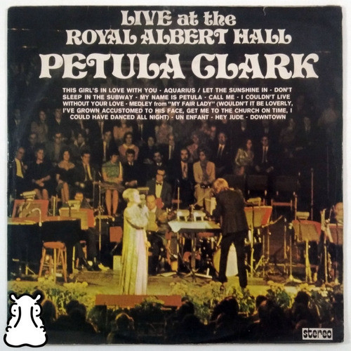 Lp Petula Clark Live At The Royal Albert Hall Disco De Vinil