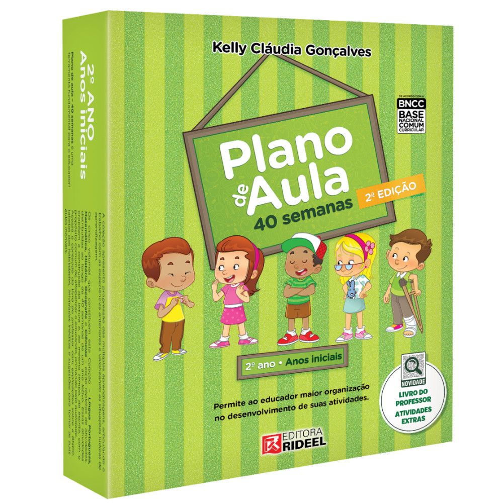 Coleção Plano de aula 40 semanas 2º Ano - Atualizada BNCC