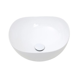 Cuba de Apoio para Banheiro Redonda Louça Cerâmica Ambar Pingoo - Branco em Oferta na Shopee