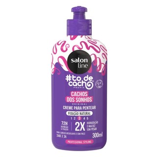 Creme Pentear Definição To De Cacho Sonhos Salon Line 300ml em Oferta na Shopee