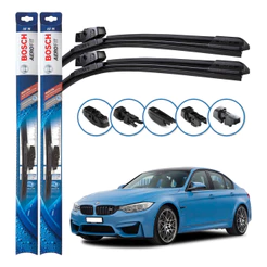Par De Palhetas Parabrisa Bosch Multiclip Bmw M3 2014 A 2024 Bosch