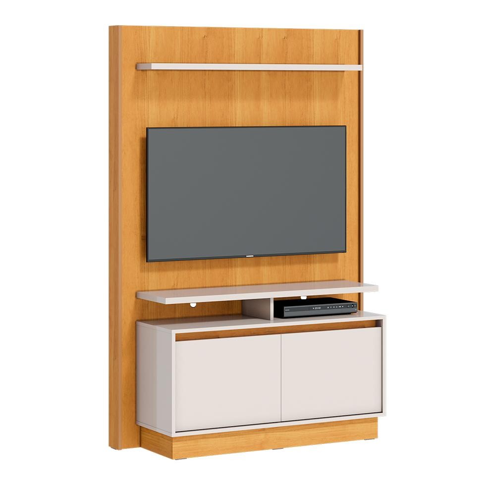 Painel para TV até 50 Polegadas Fit Nature e Off White - Home & Living