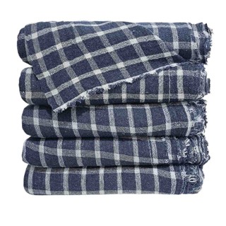 Kit 10 Panos Xadrez Limpeza Chão Azul 40x60cm Sacaria Dupla 100% Algodão Alta Absorção e Resistência em Oferta na Shopee