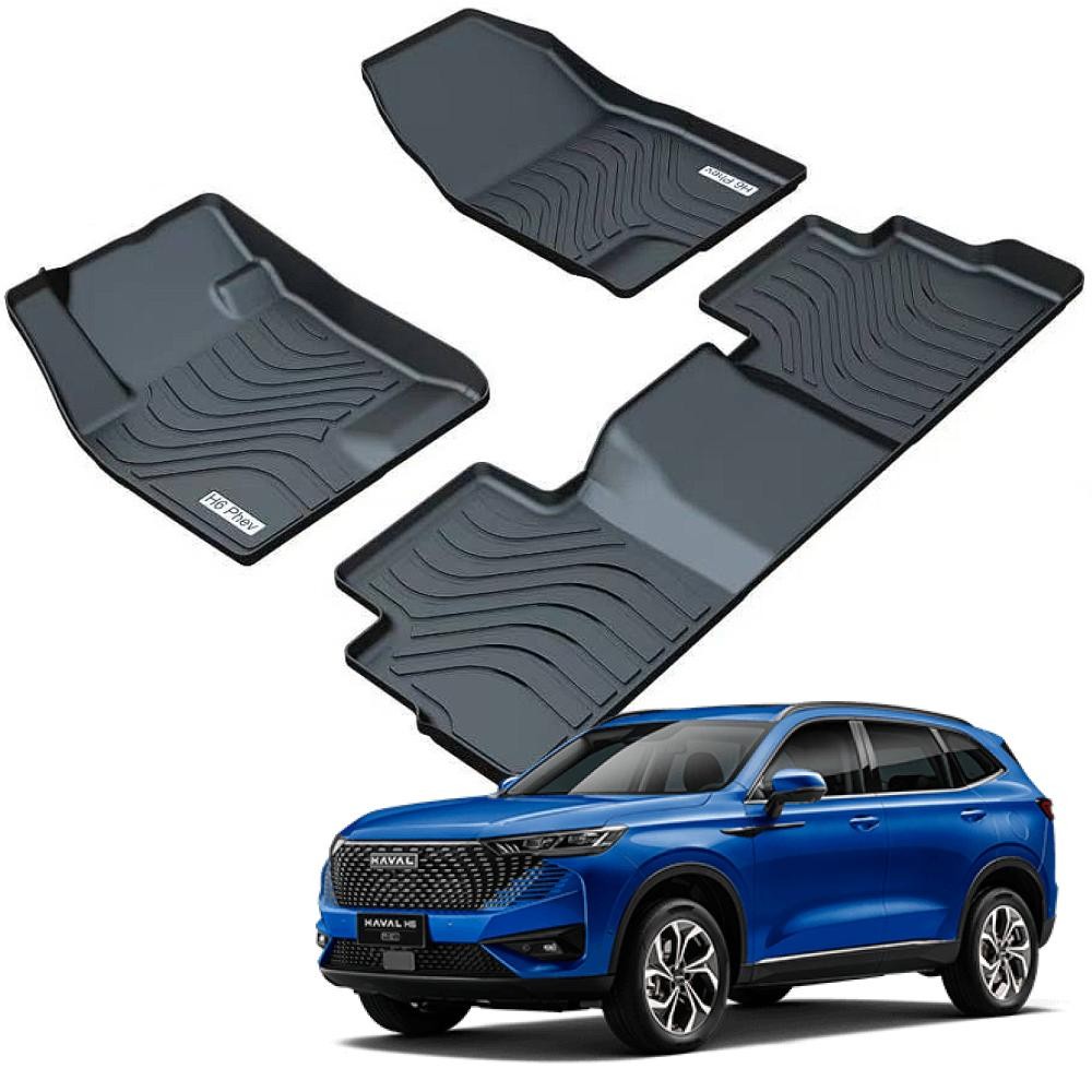 Jogo De Tapete Automotivo Bandeja De Borracha Para GWM Haval Conjunto 3 Peças Ekap