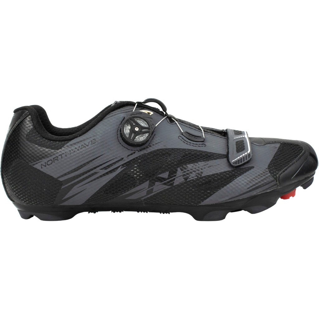 Sapatilha Northwave Mtb Scorpius 2 Plus Preto e Cinza N 46