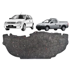 Forro Manta de Capô Térmica Revestida Corsa e Montana 2003 a 2011 com Presilhas