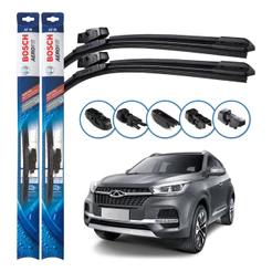 Par de Palhetas Limpador Parabrisa Multiclip Original Bosch Chery Tiggo 5X 2018 A 2024