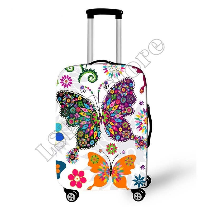 Capa para Mala de Viagem Personalizada De Elasticidade Protetor de Mala de Viagem 10kg 23kg Adequado para Malas de 10-32 polegadas