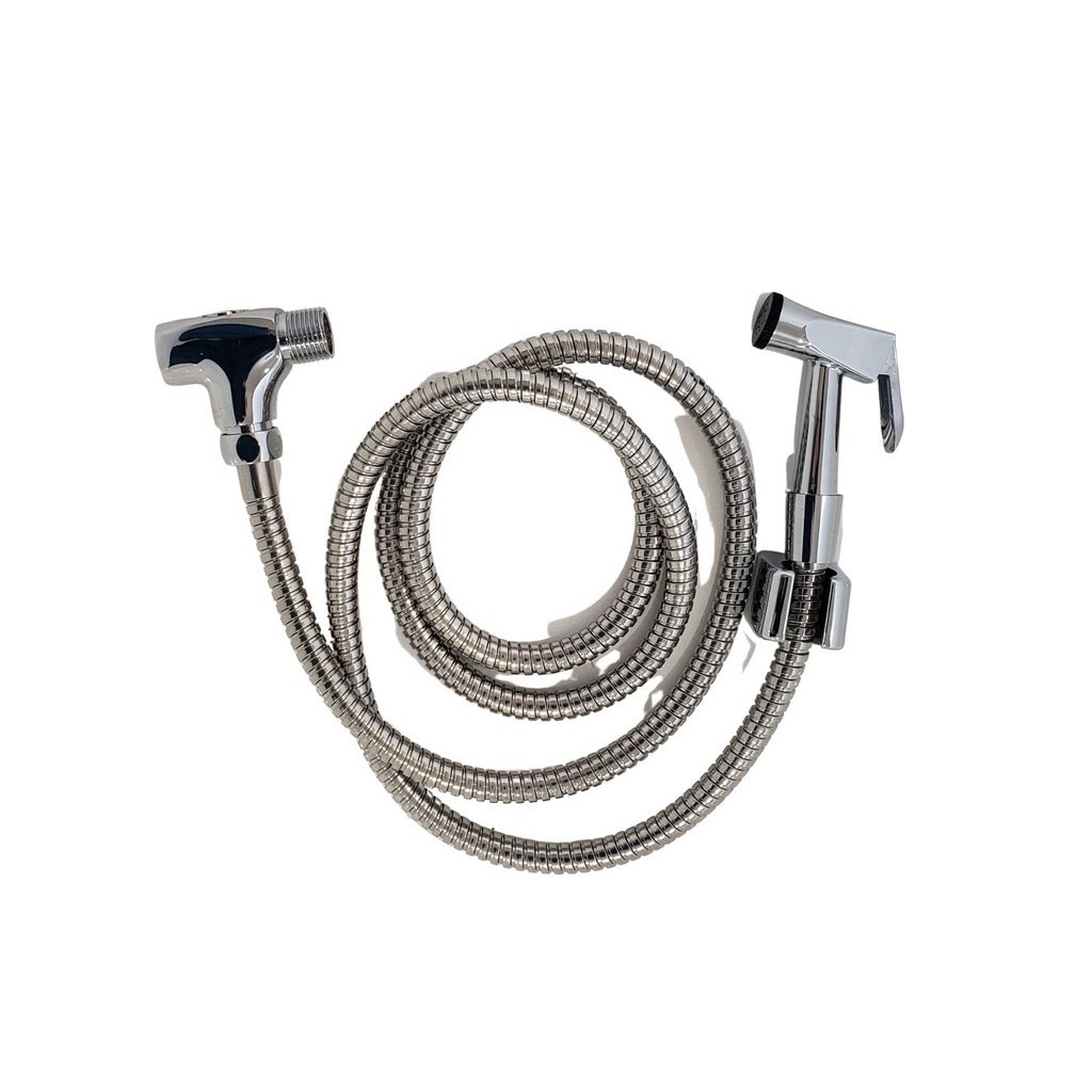 Desviador p/ chuveiro completo c/ Flexivel 180cm, suporte e ducha manual Standard