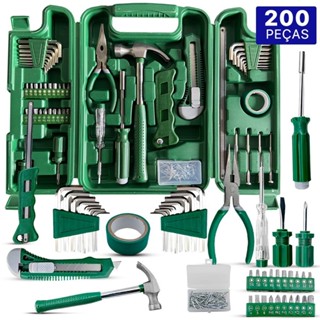 Jogo de ferramentas com 200 peças 06209 Titanium