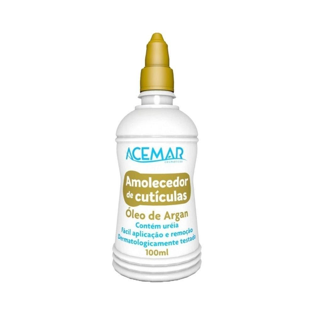 Amolecedor Cutícula Acemar Óleo De Argan 100ml em Oferta na Shopee