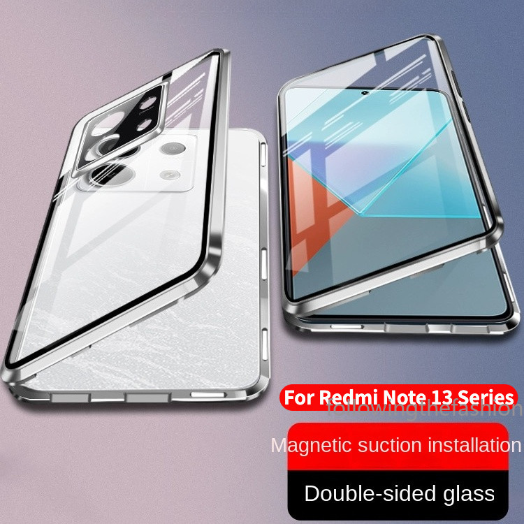 Capa Para Xiaomi Redmi Note 13 Pro Plus 5G Note13 14 14 + De Telefone 360 ° Metal Magnético À Prova De Choque Full Surro