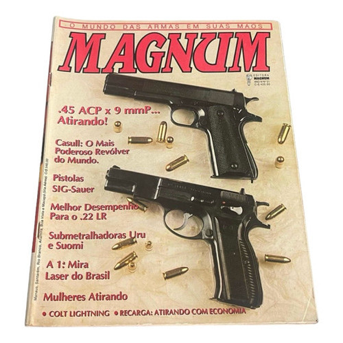 Revista Magnum Antiga Ano 4 Edição N.21 Cod 430