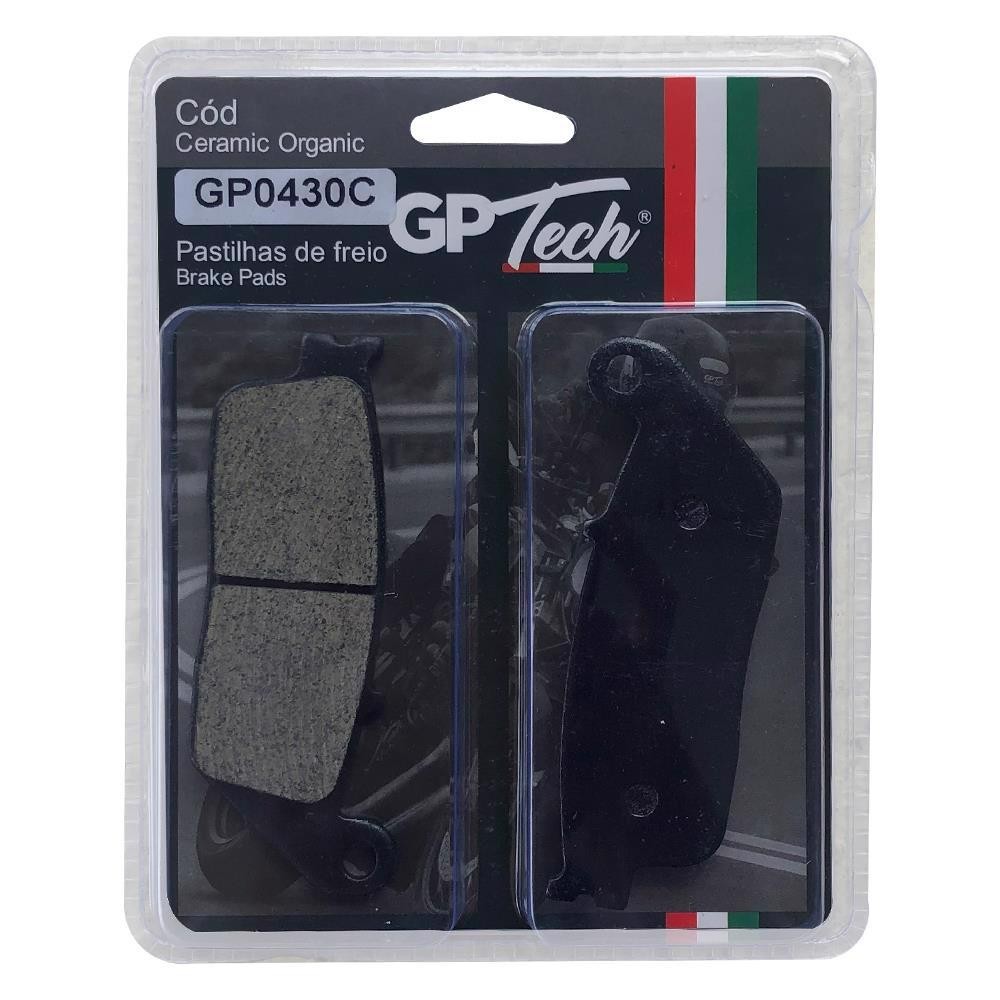 PASTILHA FREIO GP TECH 0430C (D) CB 500 F/X S/ ABS / FA/XA/RA C/ ABS 2