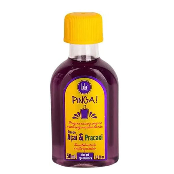 Óleo Capilar Lola Cosmetics Pinga Açaí e Pracaxi 50ml: Onde Comprar | BuscaProdutos